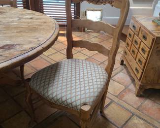 French Style Chairs, need recovering. 