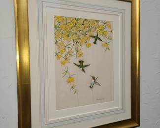 Original Asian Watercolor 