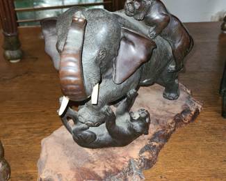 Several of these wildlife statues available for purchase!
