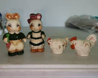 1950's salt & pepper shakers