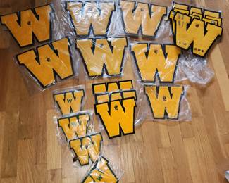 Vintage Waverly varsity letters