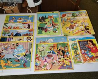 Nice condition vintage puzzels
