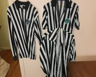 Vintage referee uniforms 