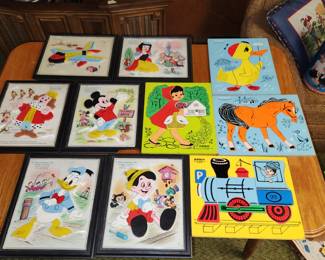 Vintage children's puzzels