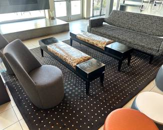 Armless Gray Chair x 2 $250 each