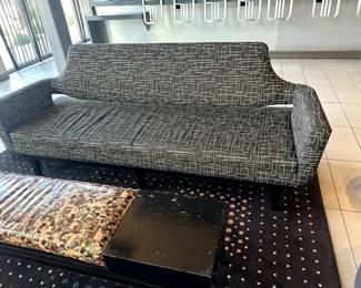 Contemporary black and white sofa x 2 $400 each