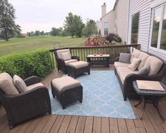 Sunbrella Patio Set