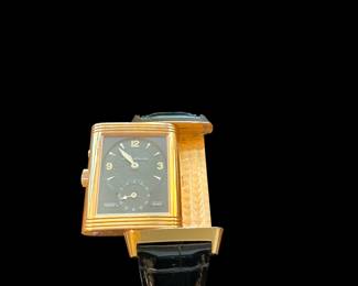 JAEGER LECOULTRE REVERSO DAY & NIGHT 18K GOLD