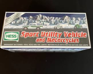 Hess Sport Utility Vehicle and Motorcycles