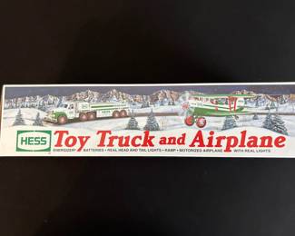 Hess Toy Truck and Airplane