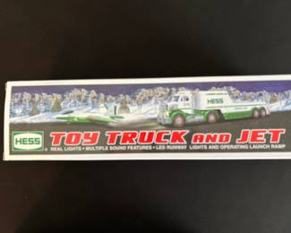 Hess Toy Truck and Jet 