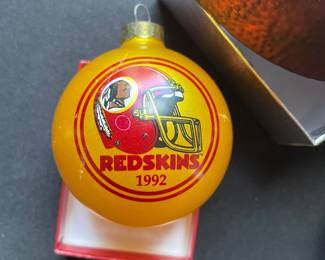 Redskins 1992 ornament