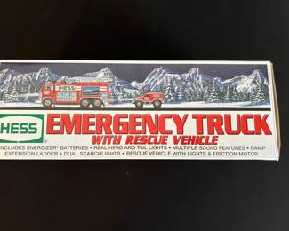 Hess Emergency Truck with Rescue Vehicle