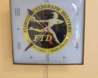 FTD vintage clock