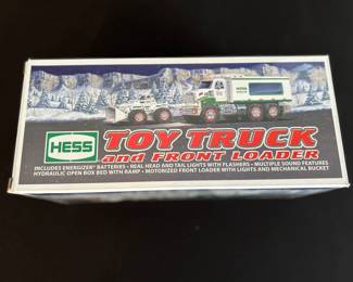 Hess Toy Truck and Front Loader