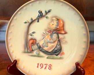 Hummels Collector plate