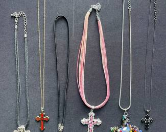 Cross necklaces