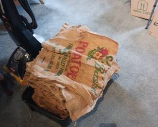 Potatoe sacks/ Vacuum 