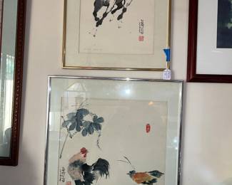 Original Chinese watercolors