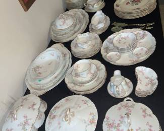 Havland Limoges set of 50 pcs.
