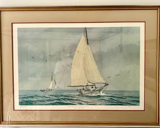 John Barber lithograph - signed and numbered