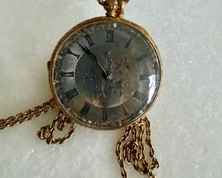 14 kt gold pocketwatch
