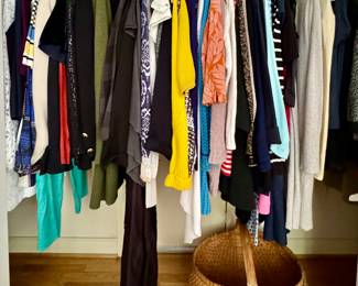 Designer clothing - St. John, Max Mara, Layfayette 148, Antropoligie, Farm Rio, Ralhp Laren, Lilly Pulitzer, Saks, Johnny Was....  