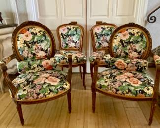 Floral Chairs