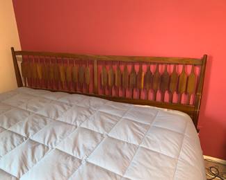Mid century modern king size headboard