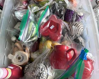 Ceramic Novelty Salt and Pepper Shakers