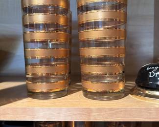 Vintage Culver High Ball Glasses