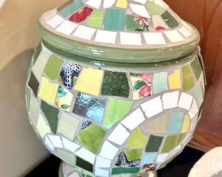 Mosaic Ginger Jar