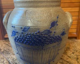 SALMON FALLS POTTERY COOKIE JAR