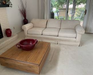 SOFA AND COFFEE TABLE