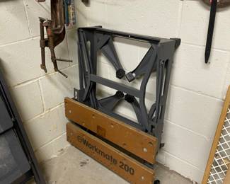 TOOLS AND WORKMATE TABLE