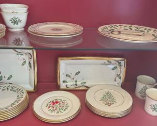 LENOX CHRISTMAS CHINA