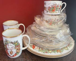 FITZ AND FLOYD CHRISTMAS CHINA