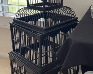 DECORATIVE LARGE BIRD CAGE 