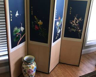 Chinese Folding Screen 