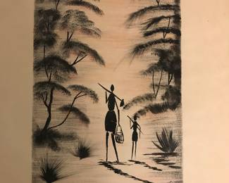 Mid Century African Print