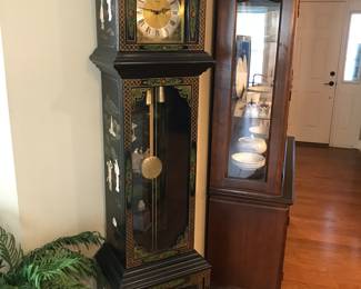 Chinoiserie Grandfather Clock