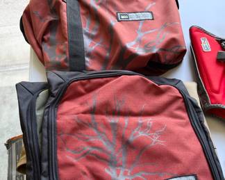 REI duffle and storage bags