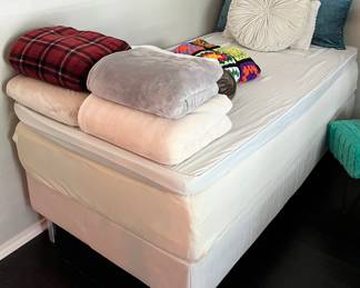 2 twin beds or push together to make a king!