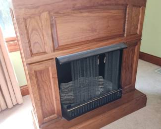 Jensen electric fireplace