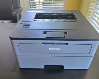Brother Printer Model HL-L2350DW With New Cartridge and USB cord