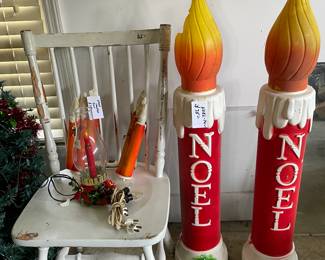 Christmas blow molds