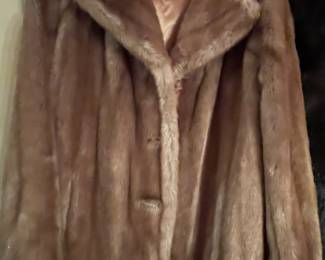 Faux fur coat