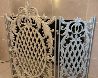 Metal Fireplace Screen
