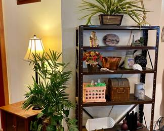 Home Decor & Metal Shelves