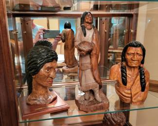 Hand carved figurines